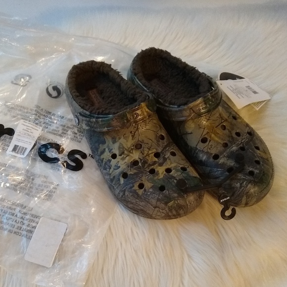 crocs realtree lined